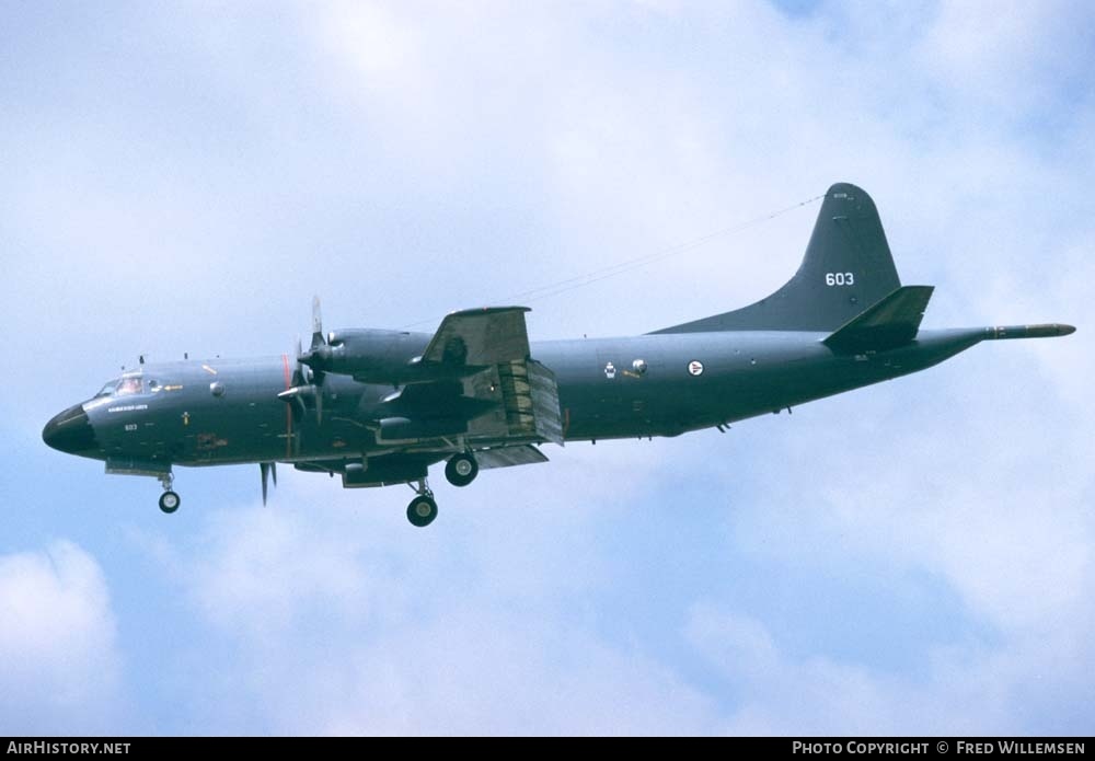 Aircraft Photo of 603 | Lockheed P-3B Orion | Norway - Air Force | AirHistory.net #174677