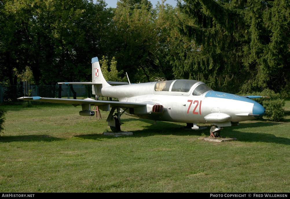 Aircraft Photo of 721 | PZL-Mielec TS-11 Iskra bis B | Poland - Air Force | AirHistory.net #174678