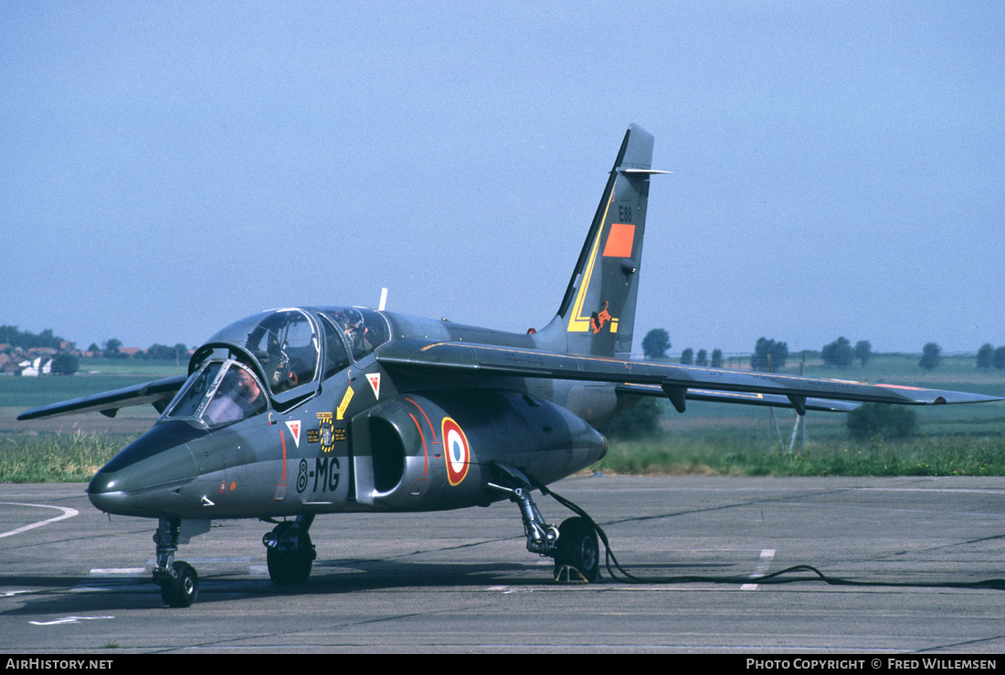 Aircraft Photo of E88 | Dassault-Dornier Alpha Jet E | France - Air Force | AirHistory.net #174687