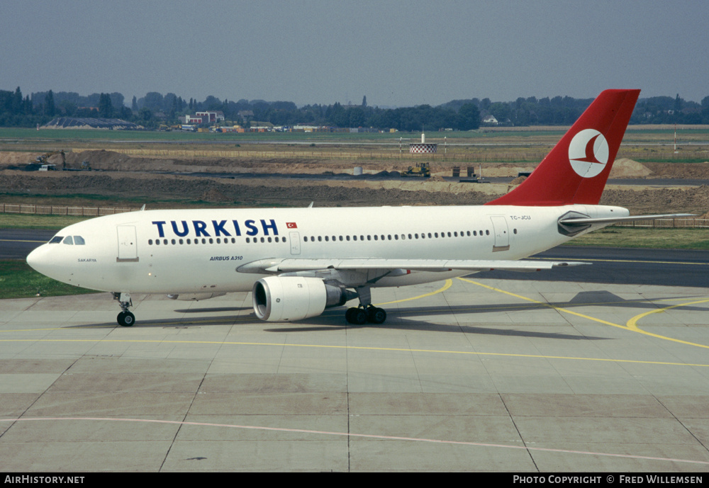 Aircraft Photo of TC-JCU | Airbus A310-203 | Turkish Airlines | AirHistory.net #174695
