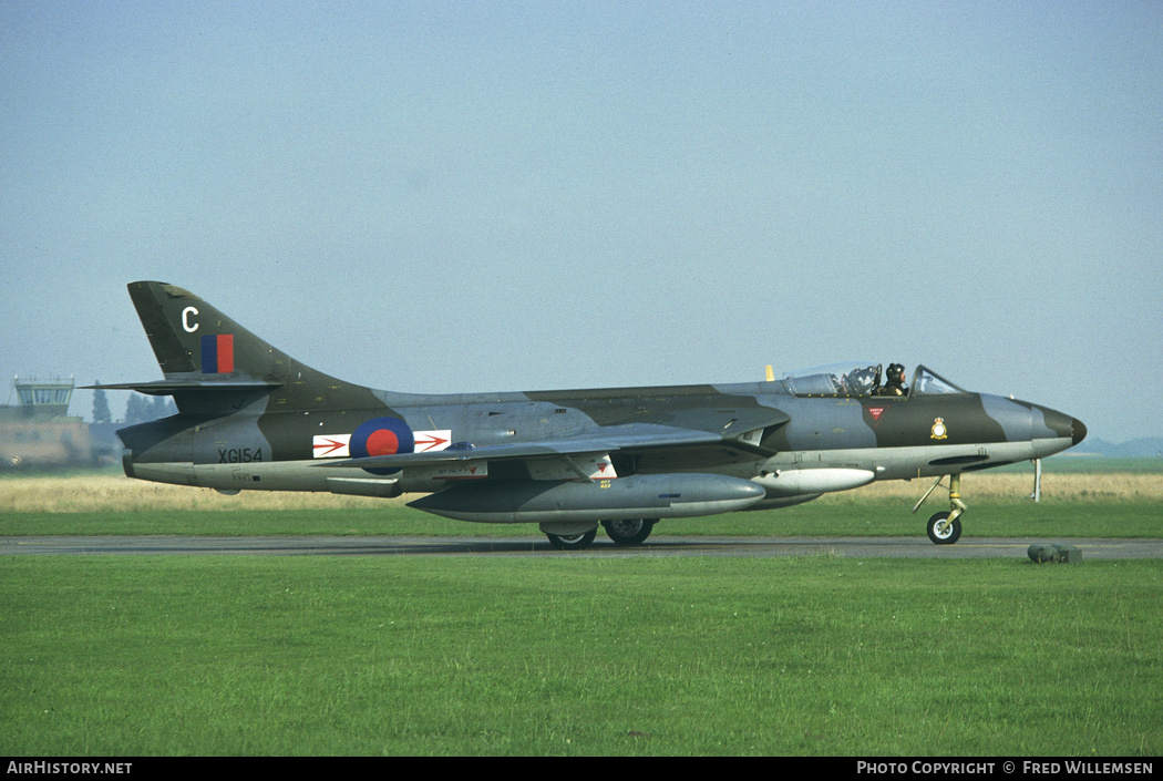 Aircraft Photo of XG154 | Hawker Hunter FGA9 | UK - Air Force | AirHistory.net #174698