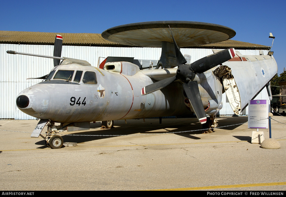 Aircraft Photo of 944 | Grumman E-2C Hawkeye (Daya) | Israel - Air Force | AirHistory.net #174699
