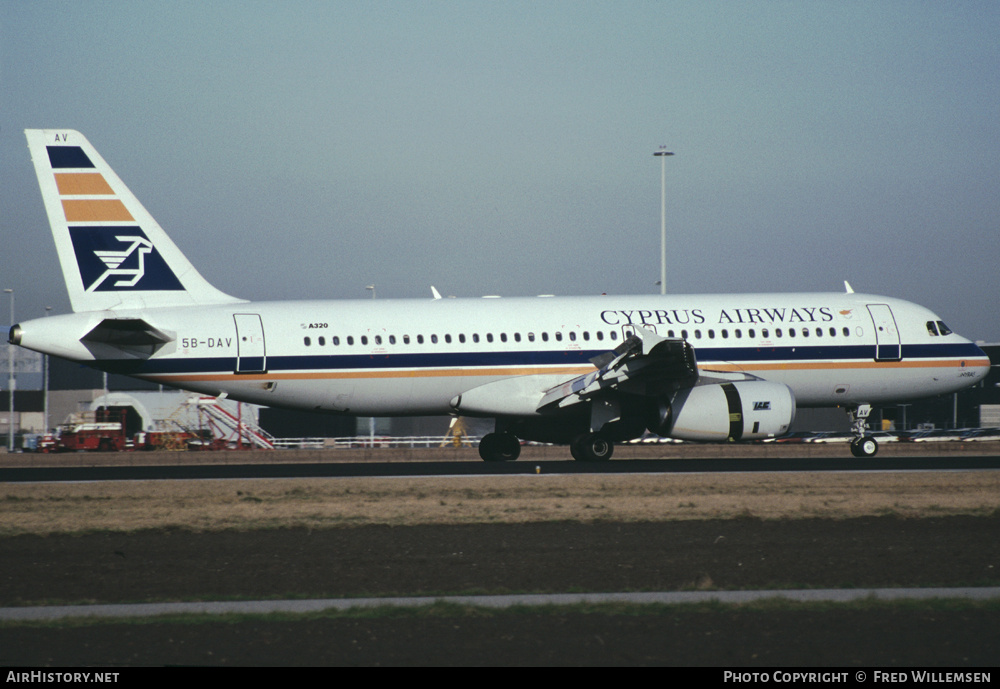 Aircraft Photo of 5B-DAV | Airbus A320-231 | Cyprus Airways | AirHistory.net #174702