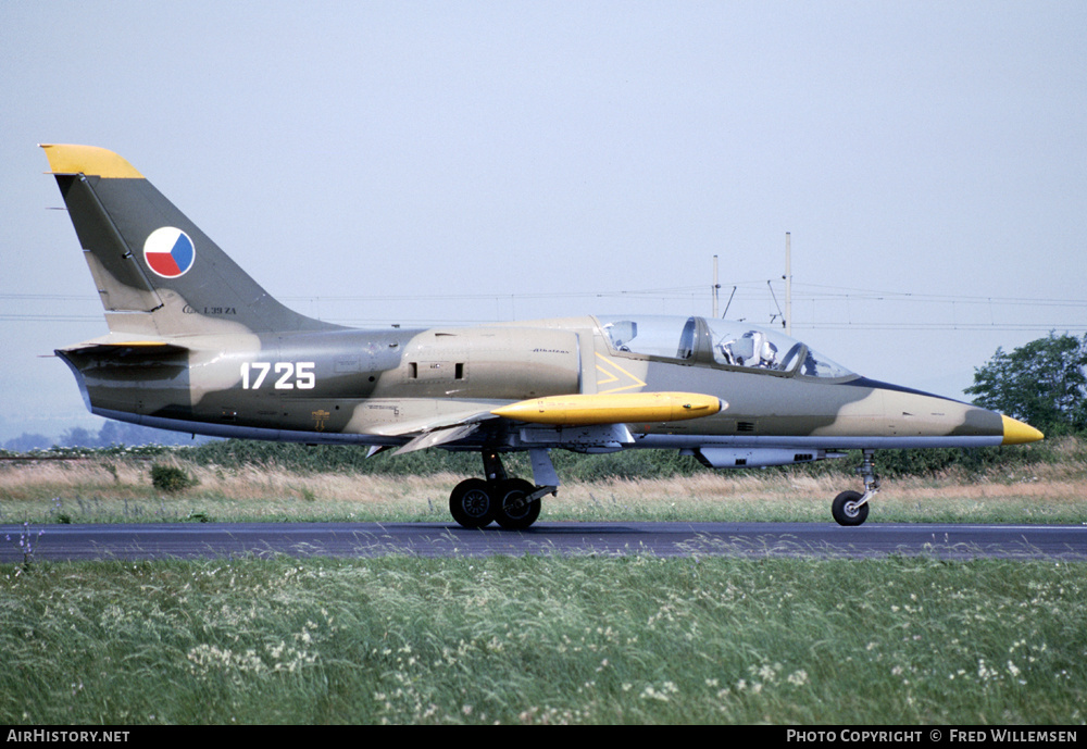 Aircraft Photo of 1725 | Aero L-39ZA Albatros | Czechoslovakia - Air Force | AirHistory.net #174705