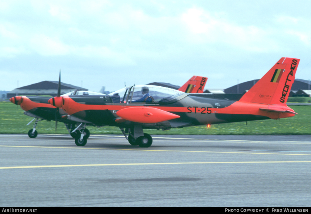 Aircraft Photo of ST-25 | SIAI-Marchetti SF-260M | Belgium - Air Force | AirHistory.net #174709