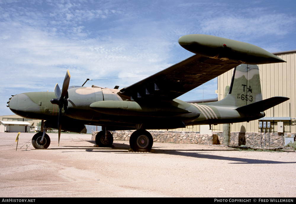 Aircraft Photo of 64-17653 / AF64-653 | On Mark A-26A Counter Invader (B-26K) | USA - Air Force | AirHistory.net #174717