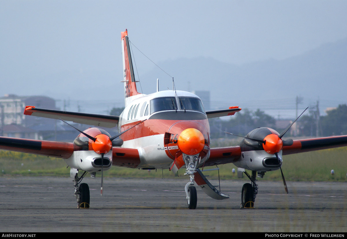 Aircraft Photo of 6826 | Beech TC-90 King Air | Japan - Navy | AirHistory.net #174725