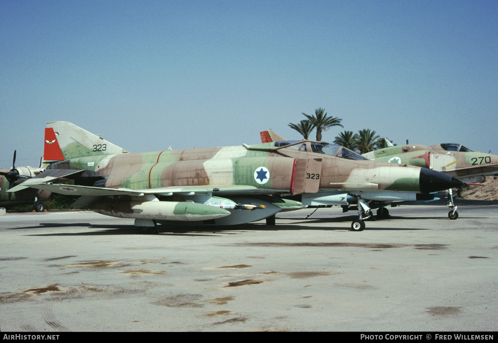 Aircraft Photo of 323 | McDonnell Douglas F-4E Kurnass 2000 | Israel - Air Force | AirHistory.net #174729