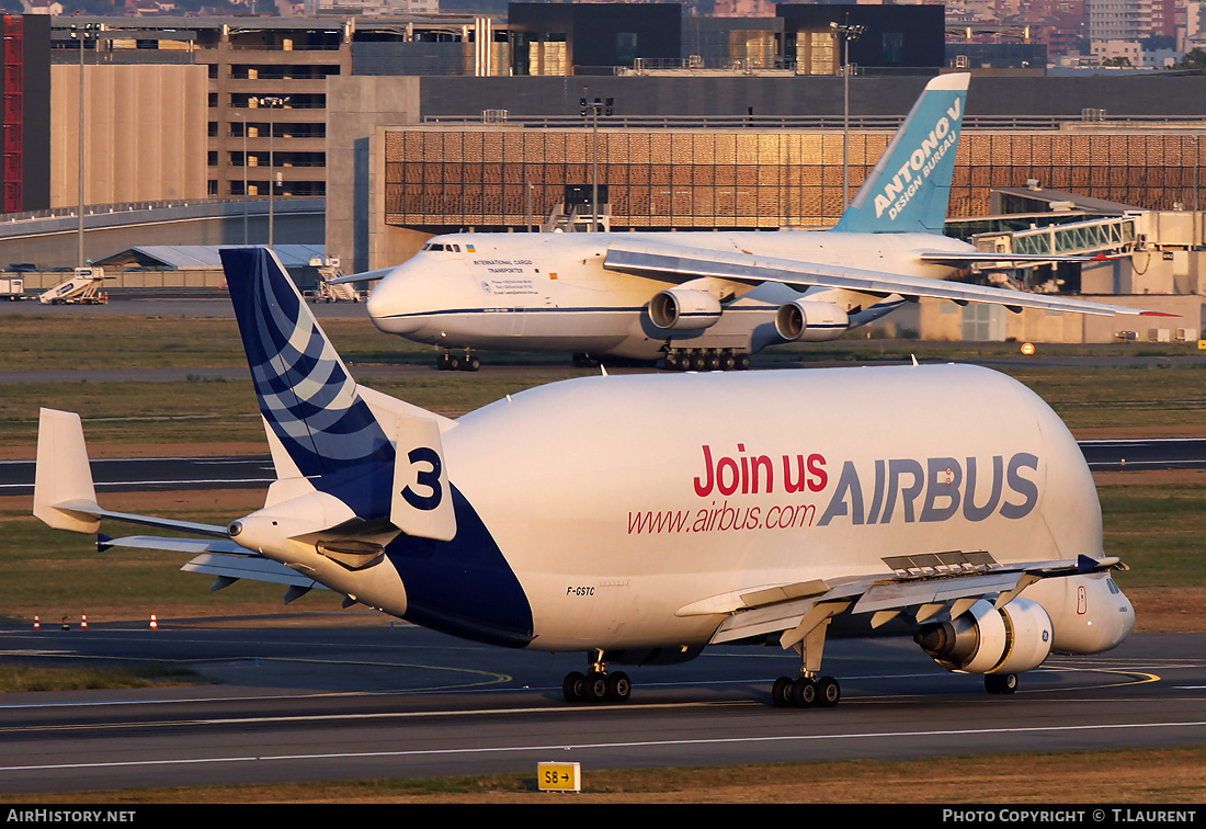 Aircraft Photo of F-GSTC | Airbus A300B4-608ST Beluga (Super Transporter) | Airbus Transport International | AirHistory.net #174747