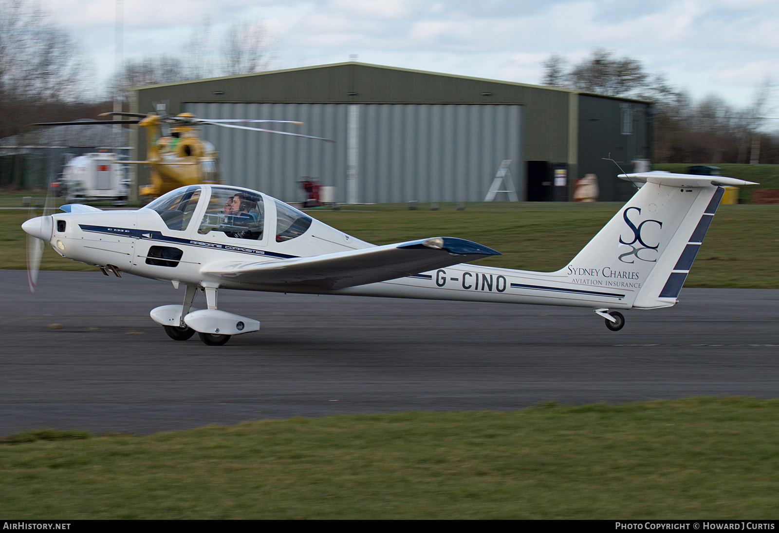 Aircraft Photo of G-CINO | Grob G-109B | Sydney Charles Aviation Insurance | AirHistory.net #174754