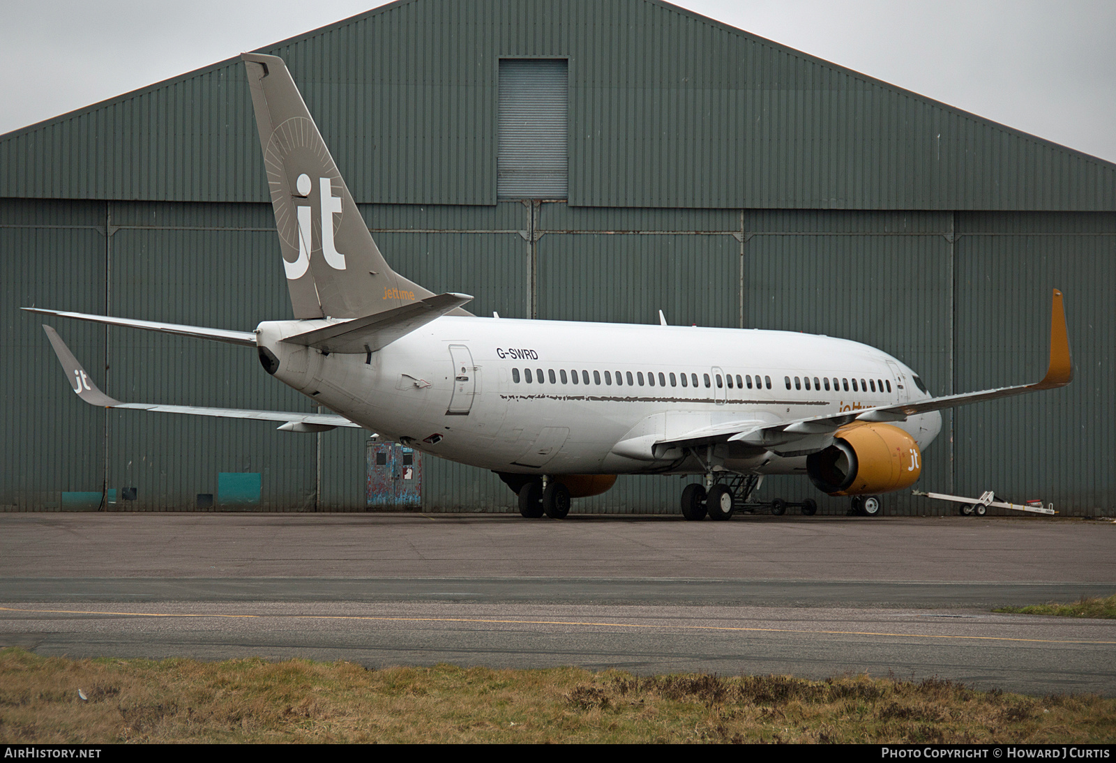 Aircraft Photo of G-SWRD | Boeing 737-3L9 | Jettime | AirHistory.net #174761