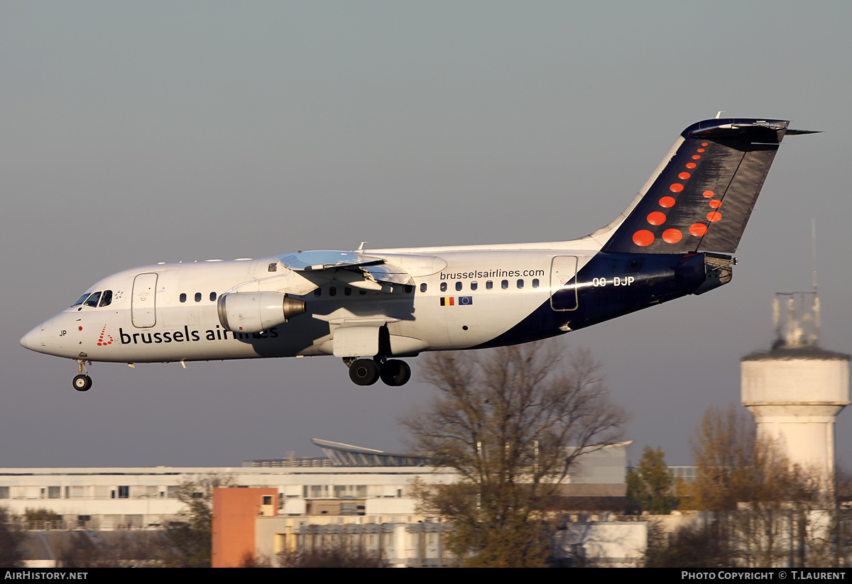 Aircraft Photo of OO-DJP | British Aerospace Avro 146-RJ85 | Brussels Airlines | AirHistory.net #174767