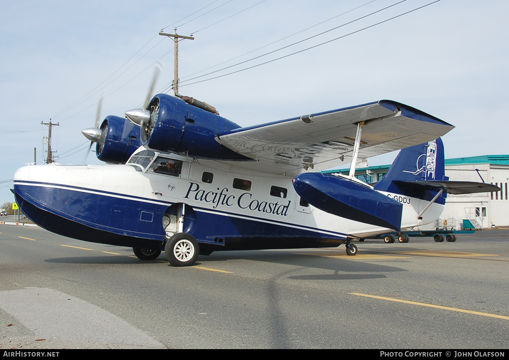 Aircraft Photo of C-GDDJ | Grumman G-21A Goose | Pacific Coastal Airlines | AirHistory.net #174770