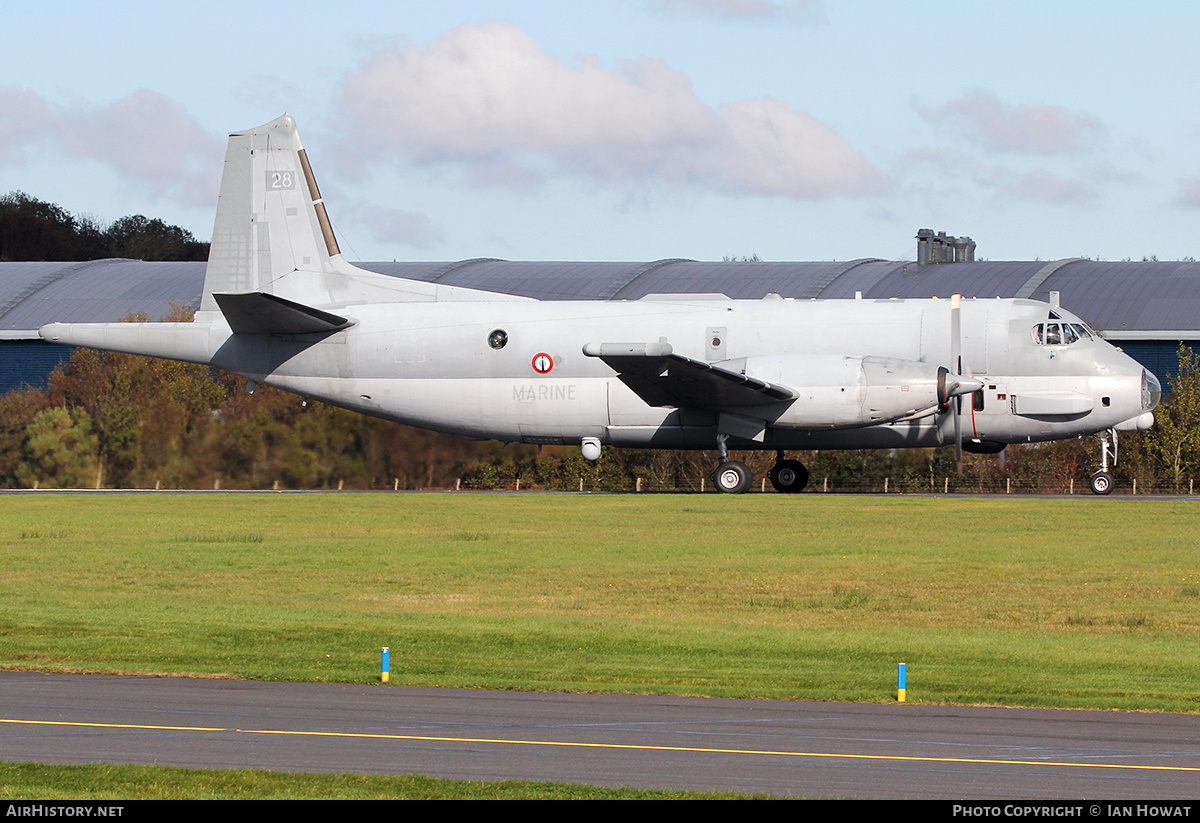 Aircraft Photo of 28 | Dassault ATL-2 Atlantique 2 | France - Navy | AirHistory.net #174795