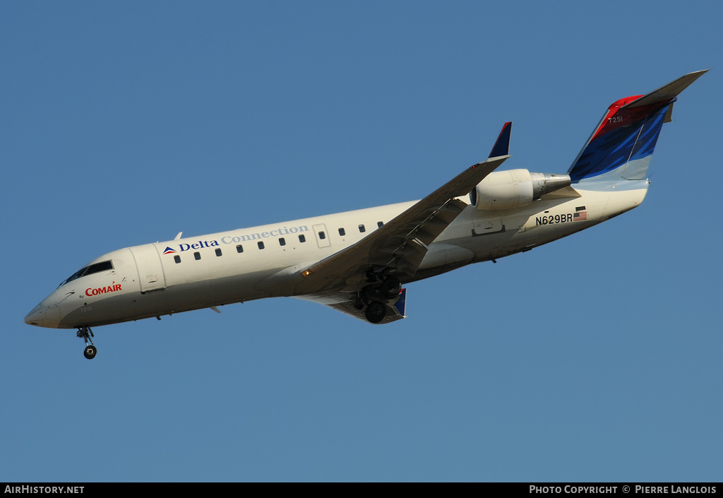 Aircraft Photo of N629BR | Bombardier CRJ-200ER (CL-600-2B19) | Delta Connection | AirHistory.net #174809