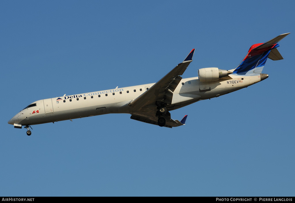 Aircraft Photo of N710EV | Bombardier CRJ-701ER (CL-600-2C10) | Delta Connection | AirHistory.net #174813