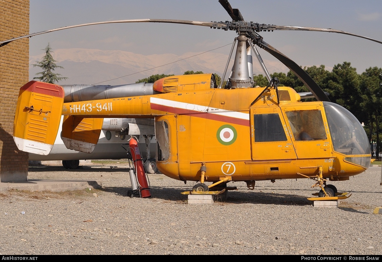 Aircraft Photo of HH43-9411 | Kaman HH-43F Huskie | Iran - Air Force | AirHistory.net #174829