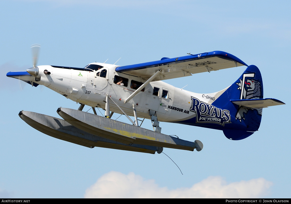 Aircraft Photo of C-GHAG | Vazar DHC-3T Turbine Otter | Harbour Air | AirHistory.net #174852