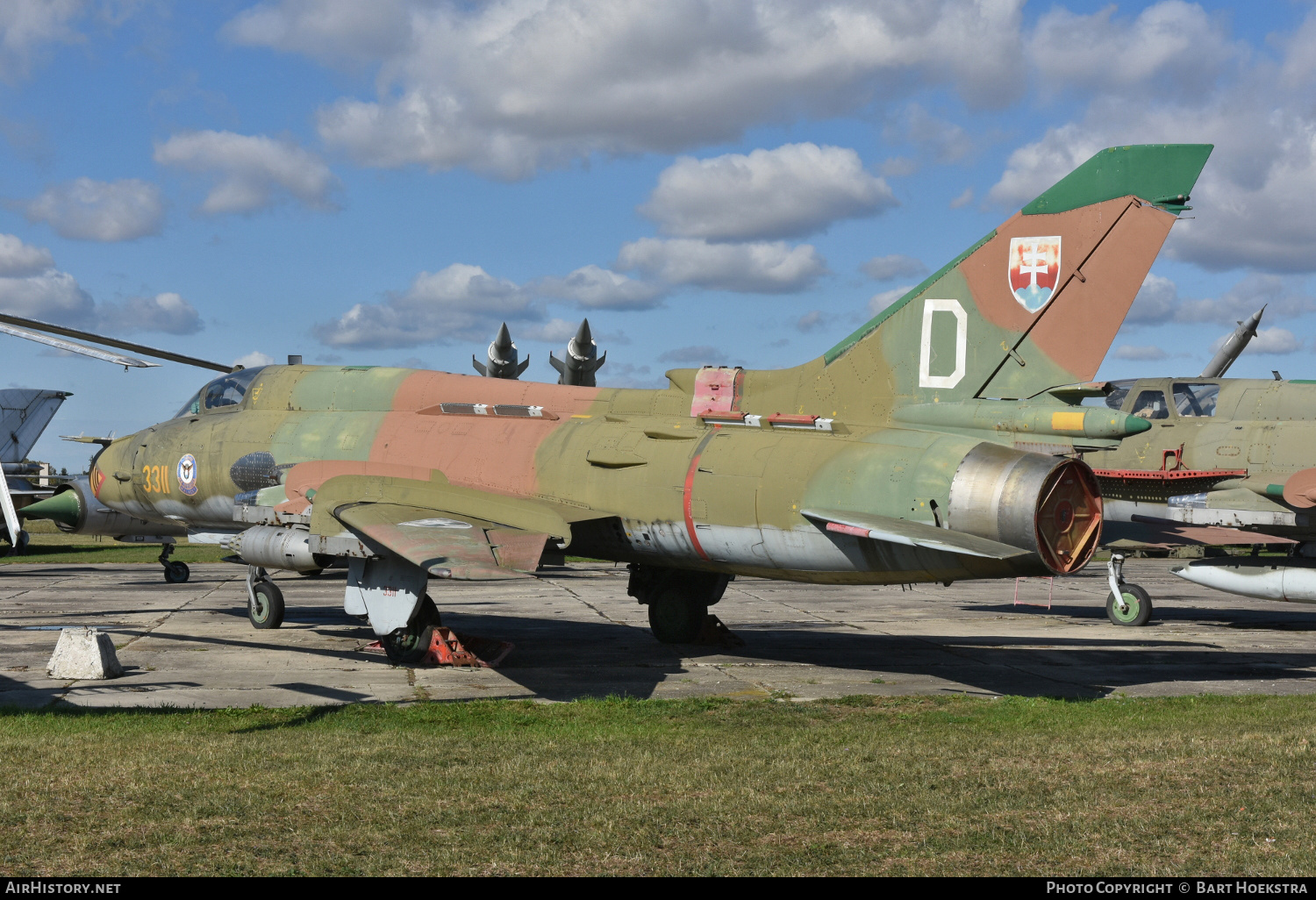 Aircraft Photo of 3311 | Sukhoi Su-22M4 | Slovakia - Air Force | AirHistory.net #174857