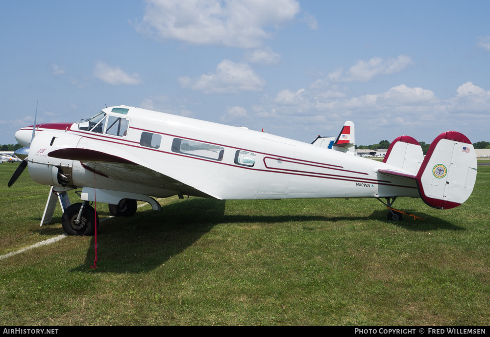 Aircraft Photo of N50WA | Beech G18S | AirHistory.net #174877