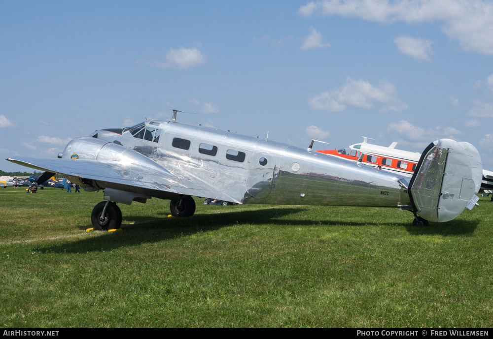 Aircraft Photo of N42C | Beech D18S | AirHistory.net #174879