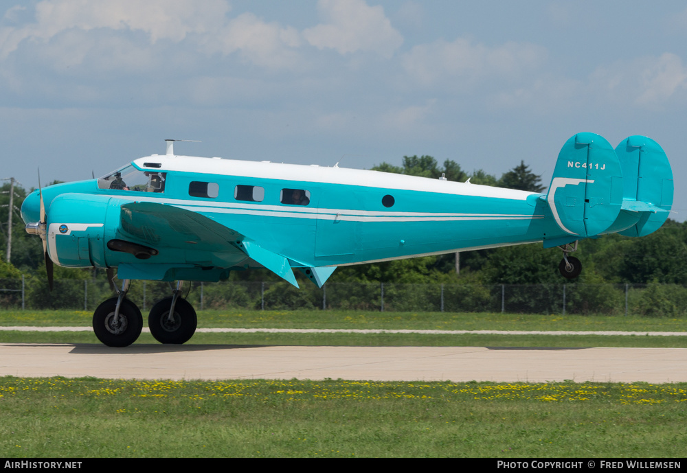 Aircraft Photo of N411J / NC411J | Beech D18S | AirHistory.net #174890