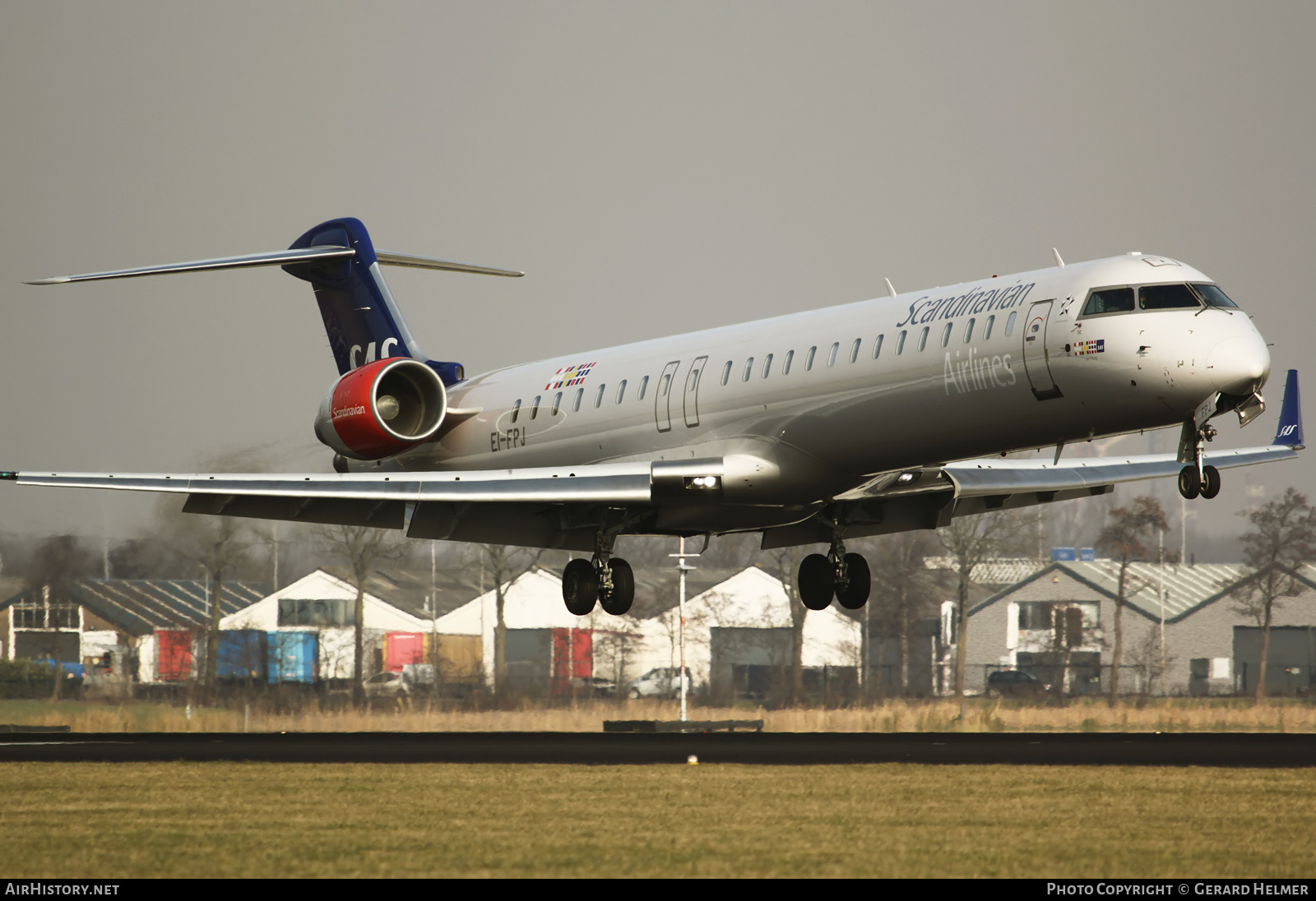 Aircraft Photo of EI-FPJ | Bombardier CRJ-900LR (CL-600-2D24) | Scandinavian Airlines - SAS | AirHistory.net #174903