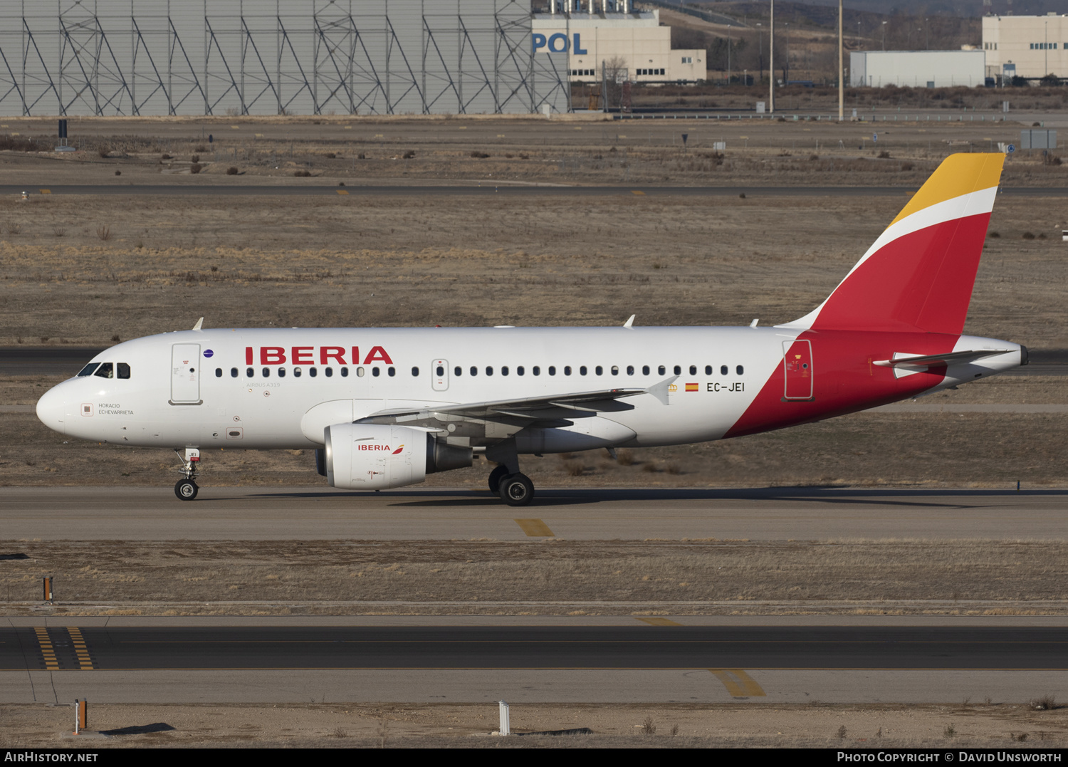 Aircraft Photo of EC-JEI | Airbus A319-111 | Iberia | AirHistory.net #174910