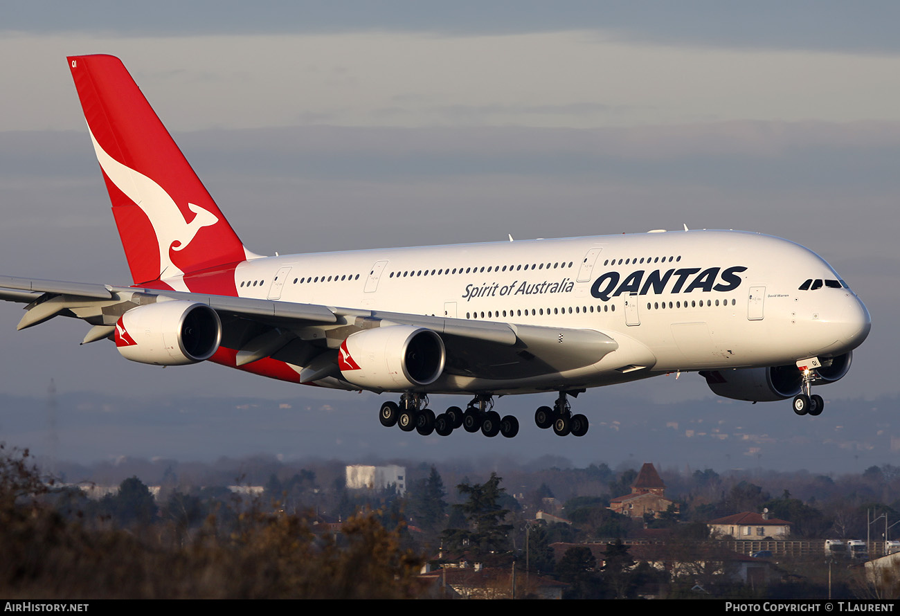 Aircraft Photo of F-WWAP | Airbus A380-842 | Qantas | AirHistory.net #174914