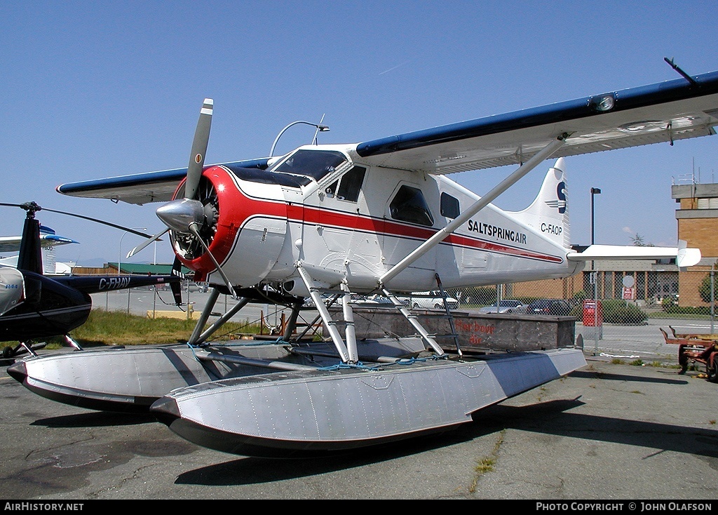 Aircraft Photo of C-FAOP | De Havilland Canada DHC-2 Beaver Mk.1 | Saltspring Air | AirHistory.net #174919