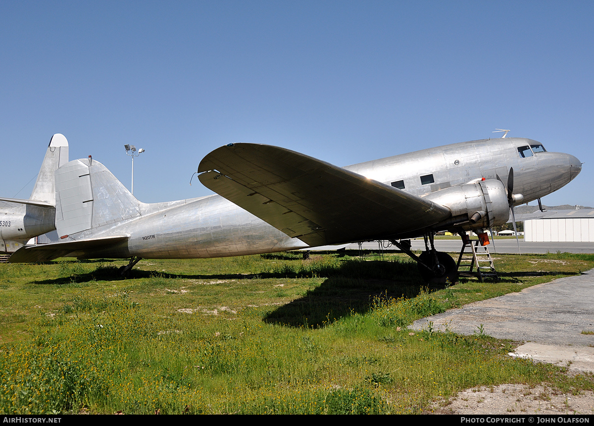 Aircraft Photo of N20TW | Douglas DC-3-G202A | AirHistory.net #174921