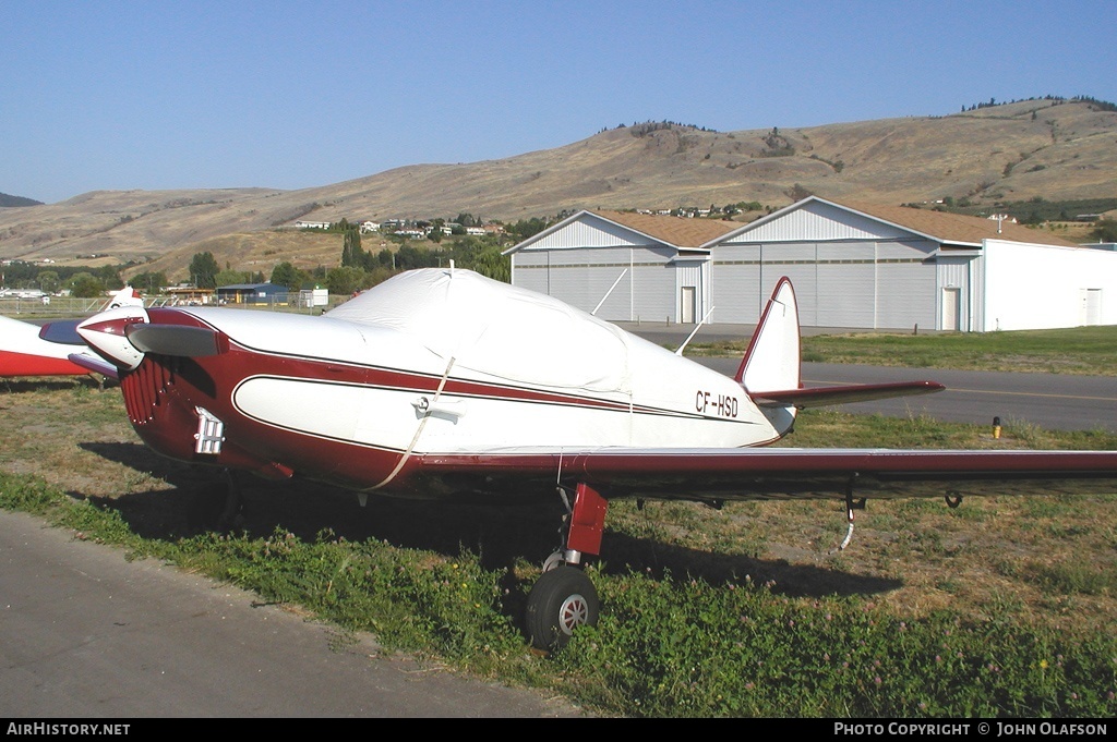 Aircraft Photo of CF-HSD | Temco GC-1B Swift | AirHistory.net #174922