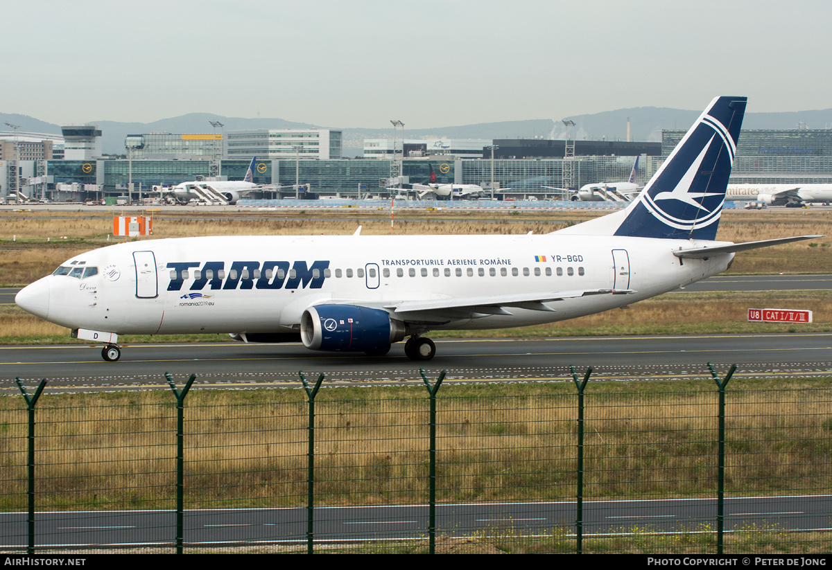 Aircraft Photo of YR-BGD | Boeing 737-38J | TAROM - Transporturile Aeriene Române | AirHistory.net #174935