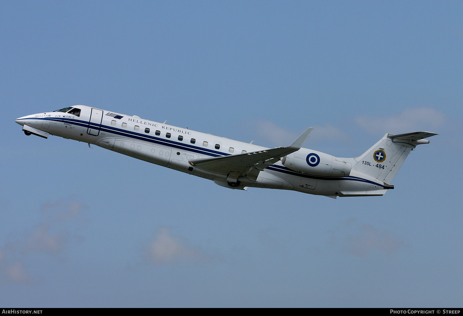 Aircraft Photo of 135L-484 | Embraer Legacy 600 (EMB-135BJ) | Greece - Air Force | AirHistory.net #174960