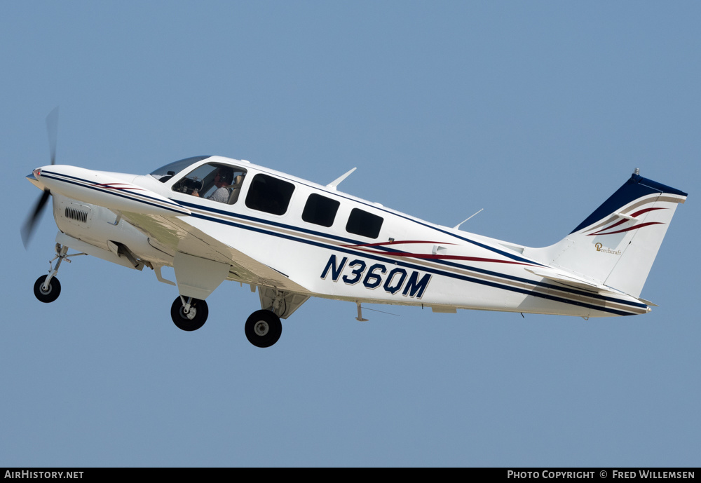 Aircraft Photo of N36QM | Beech A36 Bonanza | AirHistory.net #174976