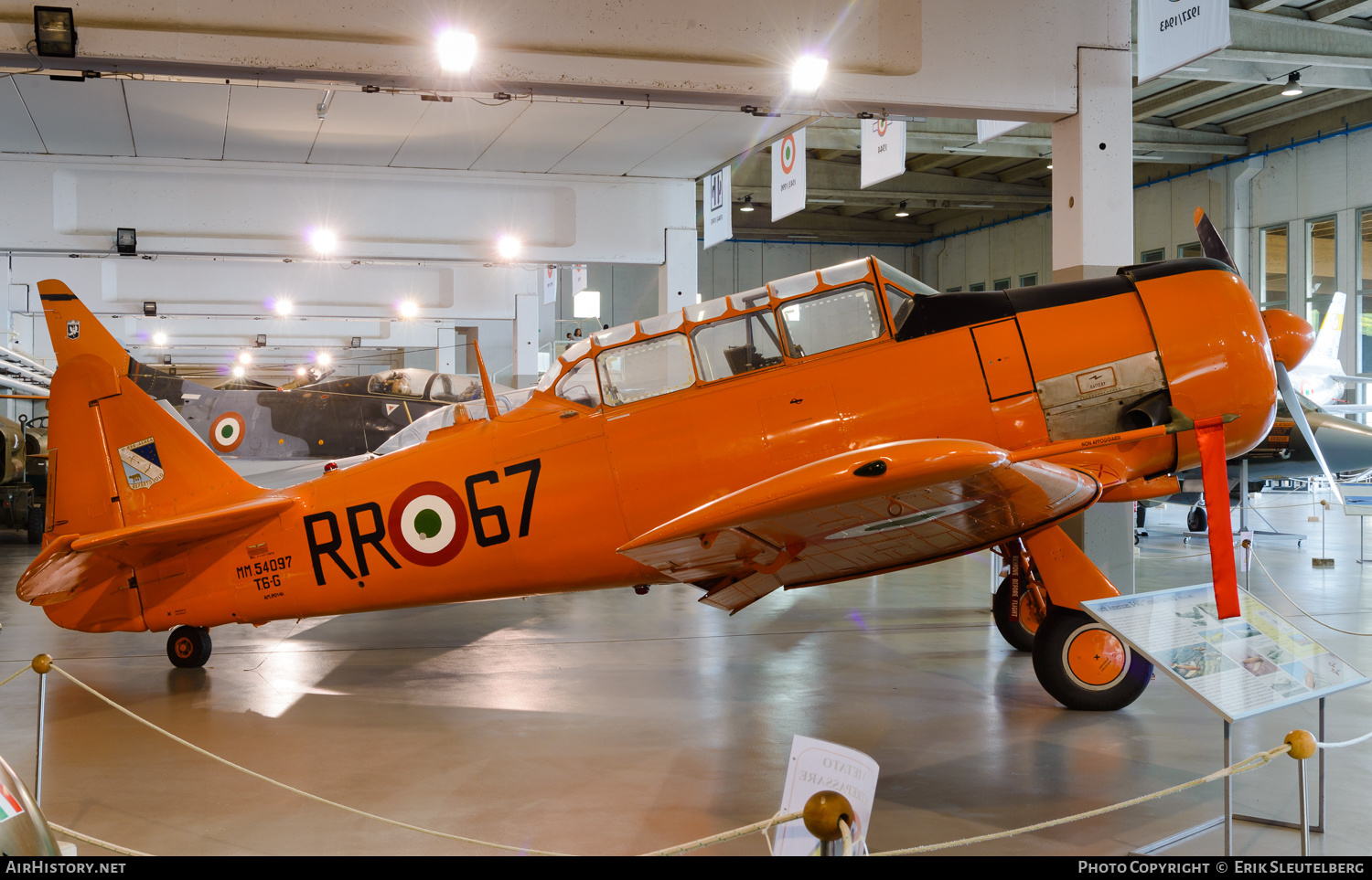 Aircraft Photo of MM54097 | North American T-6G Texan | Italy - Air Force | AirHistory.net #174981