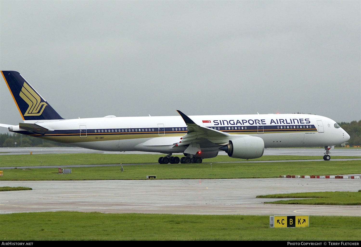 Aircraft Photo of 9V-SMV | Airbus A350-941 | Singapore Airlines | AirHistory.net #174988