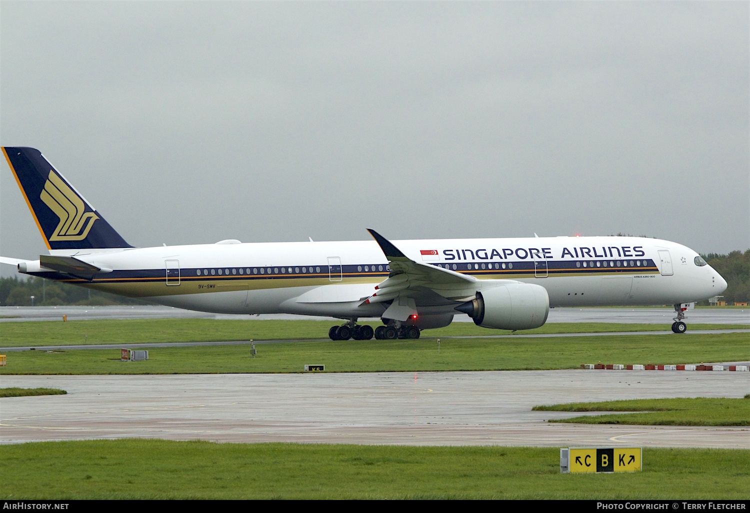 Aircraft Photo of 9V-SMV | Airbus A350-941 | Singapore Airlines | AirHistory.net #174988