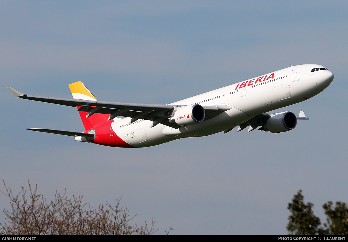 Aircraft Photo of F-WWKR | Airbus A330-302 | Iberia | AirHistory.net #175002