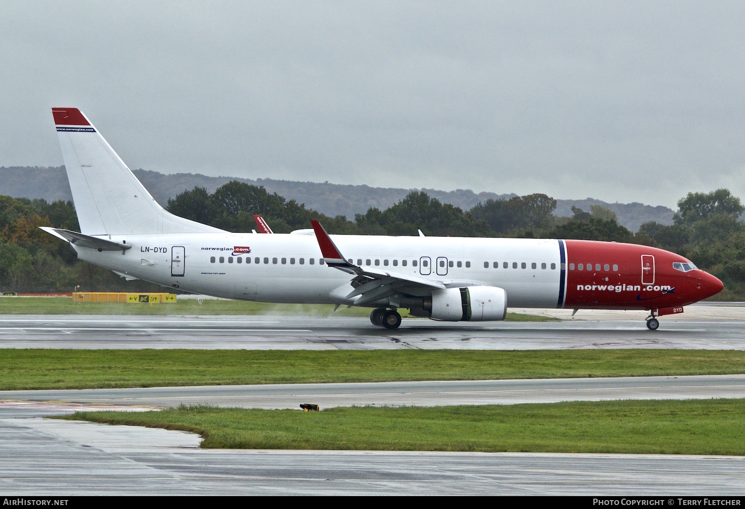 Aircraft Photo of LN-DYD | Boeing 737-8JP | Norwegian | AirHistory.net #175004