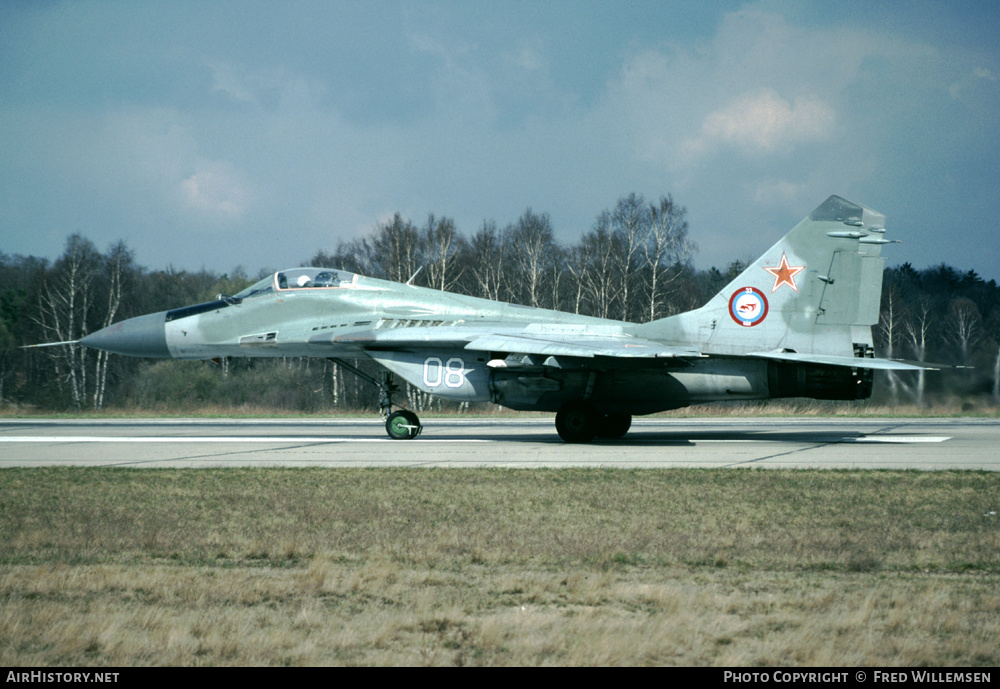 Aircraft Photo of 08 white | Mikoyan-Gurevich MiG-29 (9-12) | Russia - Air Force | AirHistory.net #175016