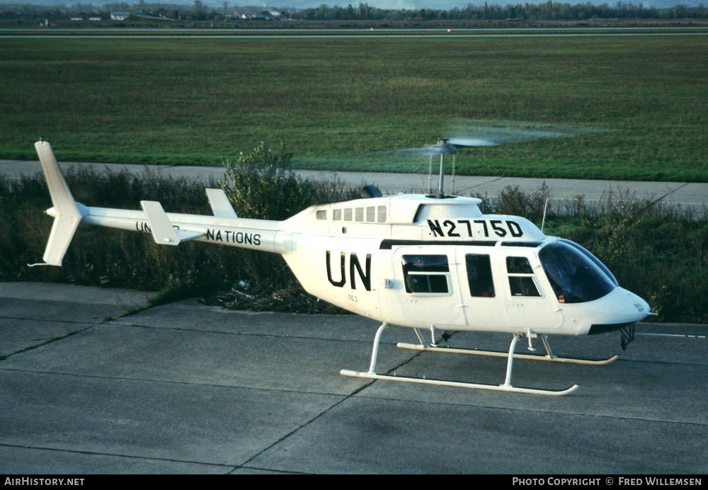 Aircraft Photo of N2775D | Bell 206L-1 LongRanger II | United Nations | AirHistory.net #175018