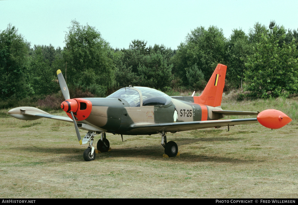 Aircraft Photo of ST-25 | SIAI-Marchetti SF-260M | Belgium - Air Force | AirHistory.net #175025