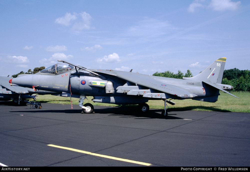 Aircraft Photo of ZG856 | British Aerospace Harrier GR7 | UK - Air Force | AirHistory.net #175033