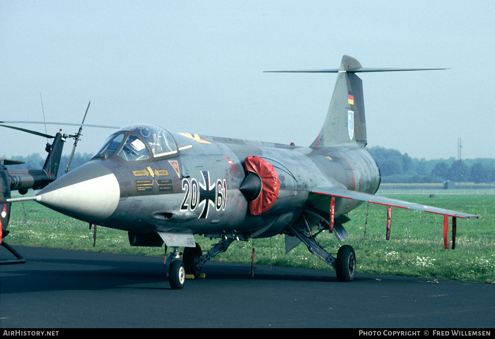 Aircraft Photo of 2061 | Lockheed F-104G Starfighter | Germany - Air Force | AirHistory.net #175041
