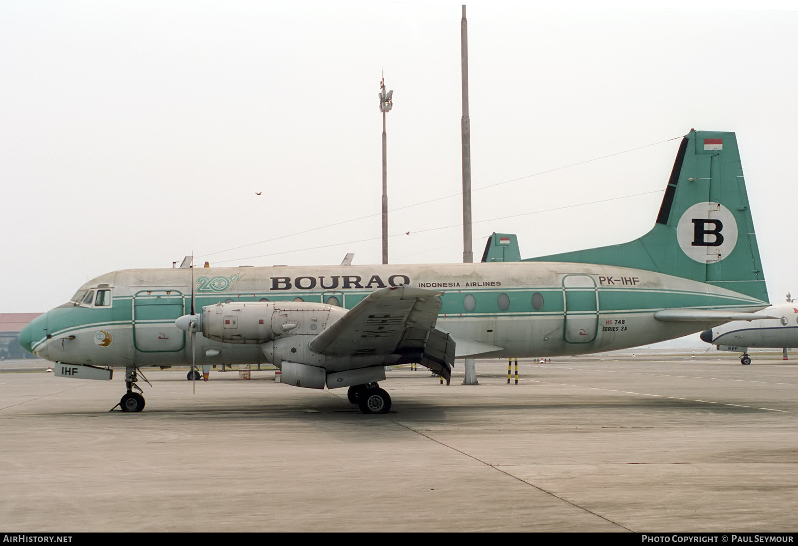 Aircraft Photo of PK-IHF | Hawker Siddeley HS-748 Srs2A/234 | Bouraq Indonesia Airlines | AirHistory.net #175070