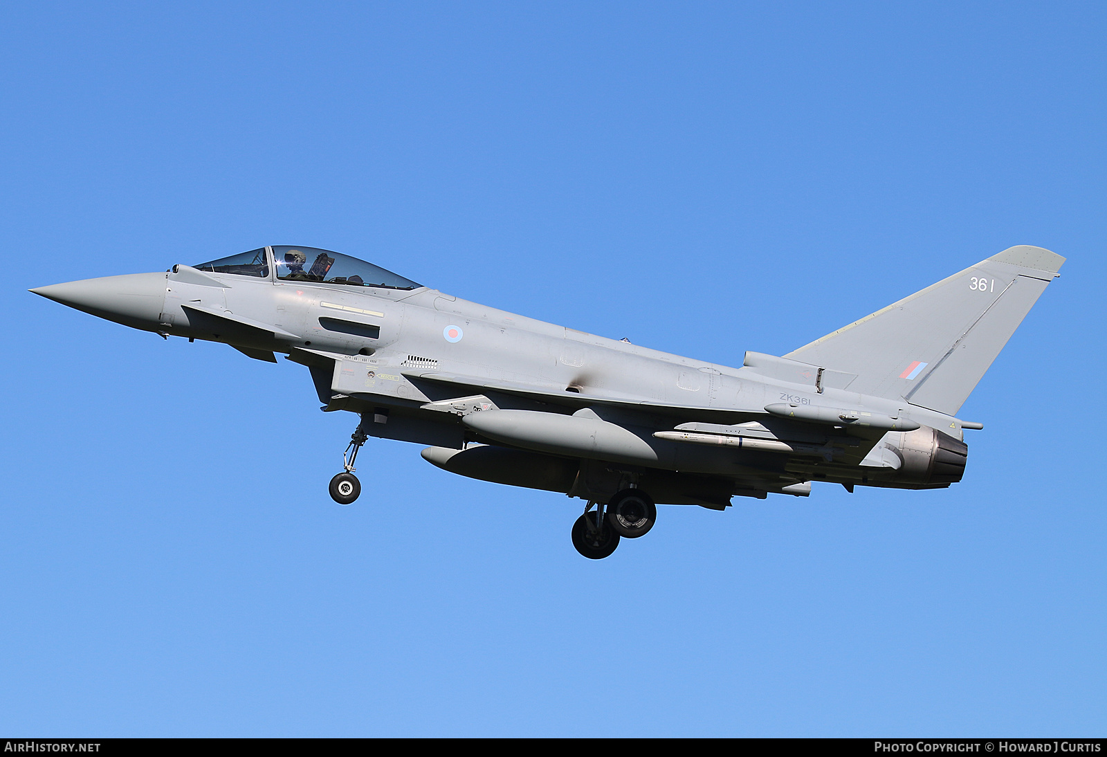 Aircraft Photo of ZK361 | Eurofighter EF-2000 Typhoon FGR4 | UK - Air Force | AirHistory.net #175075