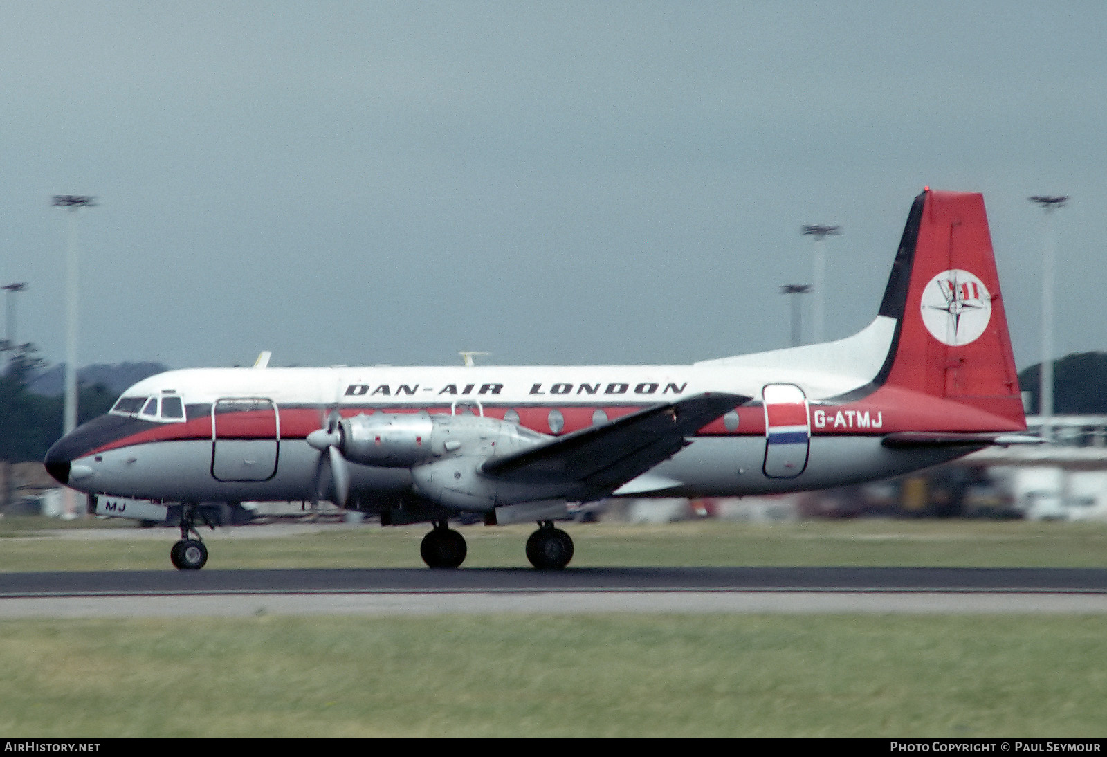 Aircraft Photo of G-ATMJ | Hawker Siddeley HS-748 Srs2A/225 | Dan-Air London | AirHistory.net #175082