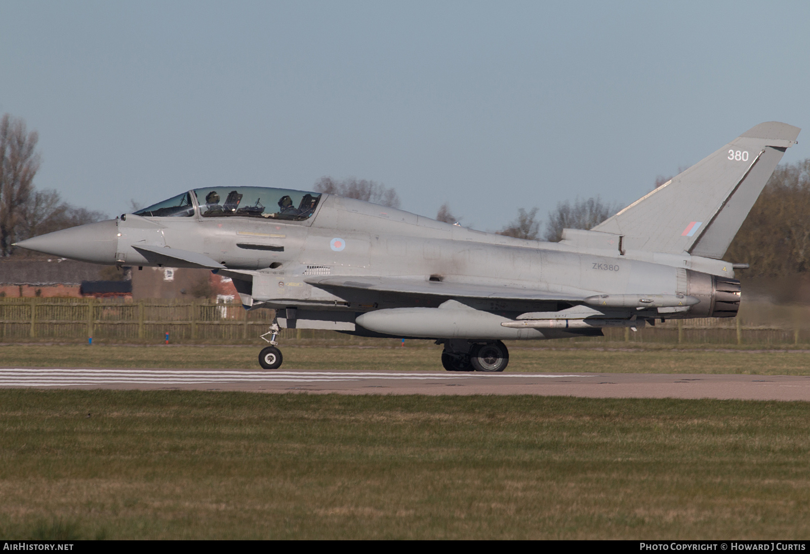 Aircraft Photo of ZK380 | Eurofighter EF-2000 Typhoon T3 | UK - Air Force | AirHistory.net #175088