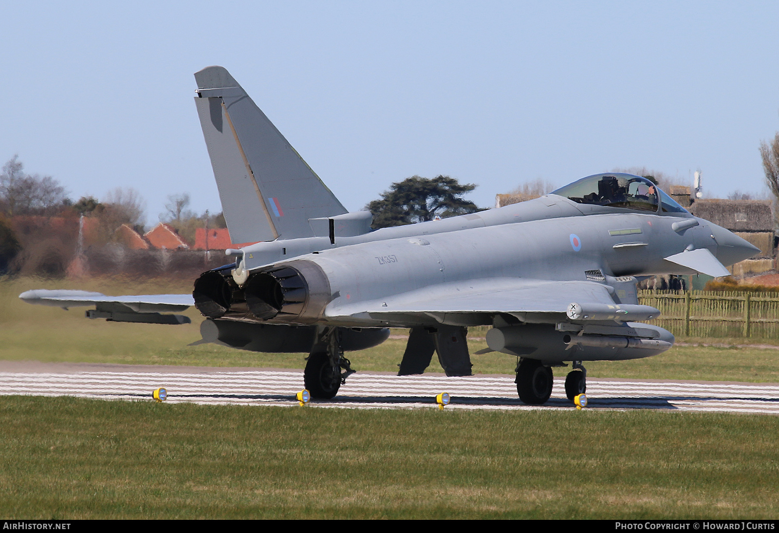 Aircraft Photo of ZK357 | Eurofighter EF-2000 Typhoon FGR4 | UK - Air Force | AirHistory.net #175106
